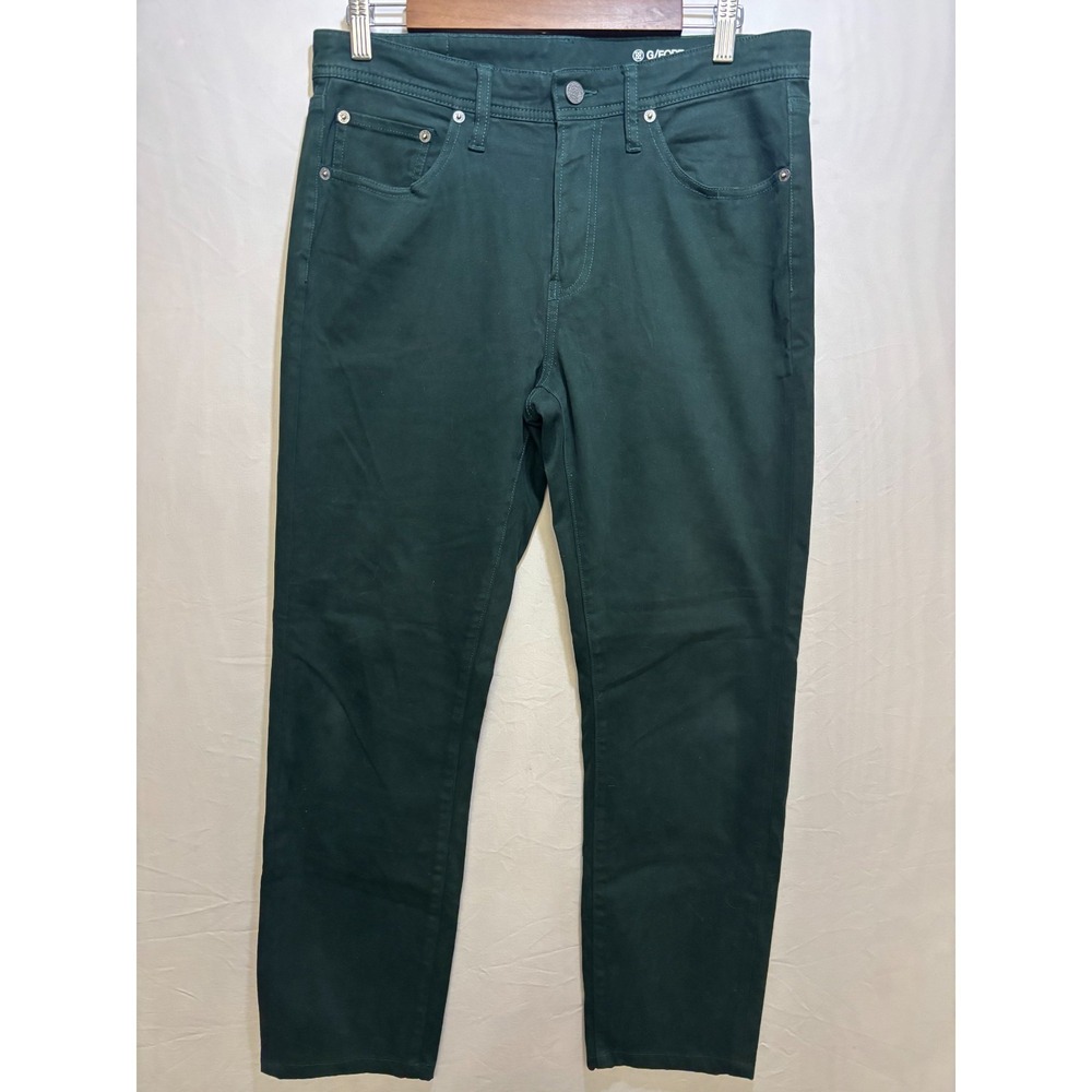 G/Fore Golf Performance‎ Pants Mens Dark Green Stretch Flat Front 5-Pocket 32/30